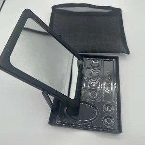 Mary Kay Folding Travel Makeup Mirror & Tray Stand w/ Mesh Zippered Bag - Picture 1 of 2