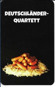 Quartett-Spiel, Deutschländer, Deutsche Landsmannschaften, Humor - Bild 1 von 9