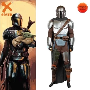 Xcoser Star Wars The Mandalorian Din Djarin Beskar Steel Armor Costume Cosplay - Bild 1 von 35