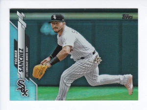 2020 Topps Series 1 #91 YOLMER SANCHEZ Chicago White Sox RAINBOW FOIL - Picture 1 of 2