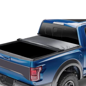 VEVOR Soft Roll Up Truck Bed Tonneau Cover fits Ford Chevy Silverado Dodge Ram - Picture 1 of 50