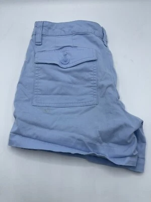 Pantalones Cortos Victorias Secret Mujer 5" Talla 4 Azul Chino Elastizados Foto 1 de 4