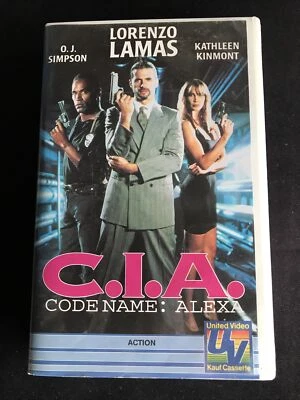 CIA - Codename : ALEXA - Lorenzo Lamas & OJ Simpson & Kathleen Kinmont VHS @802 - Bild 1 von 3