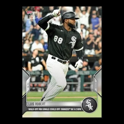 2022 Topps Now #180 Luis Robert White Sox (PR-479) - Image 1 of 2