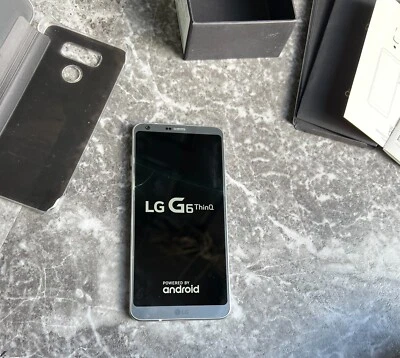 LG G6 - 32GB - Ice Platinum LS993 (Sprint) Smartphone Cell Phone LGLS993TTNKT - Image 1 of 4