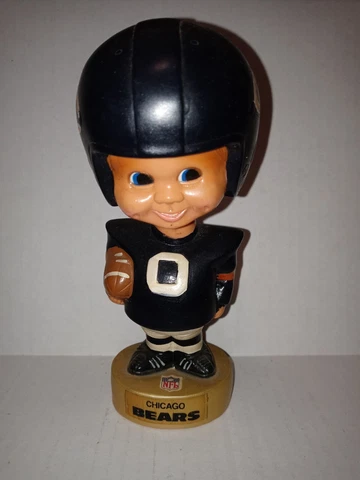 Vintage 1975 Chicago Bears NFL Bobblehead Sports Specialties Corp Football Cover