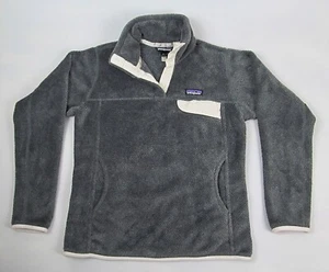 Patagonia Womens Re-Tool Snap-T Fleece Jacket Pullover Gray M 25442FA17 - Picture 1 of 9