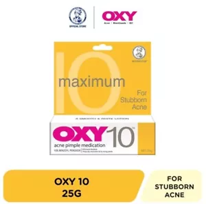 Oxy 10 AcneTreatment Lotion Benzoyl Peroxide 10% (25g) - Picture 1 of 6