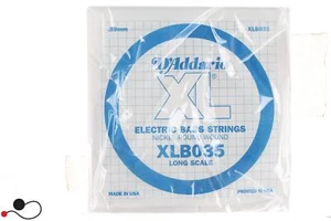 D ADDARIO X5 CORDE BASSO XLB035 NICKEL WOUND 0.89 MM BRIGHT ELECTRIC BASS STRING - Bild 1 von 2
