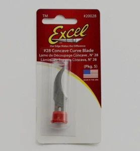 Nuevo paquete de 5 hojas curvas cóncavas Excel #28 - Imagen 1 de 1