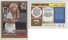 2005-06 Topps Bazooka Gold Carmen Electra #220