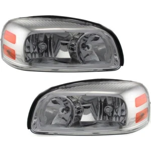 Headlight Set For 2005-2009 Chevrolet Uplander Left & Right Side w/ bulb - Picture 1 of 12