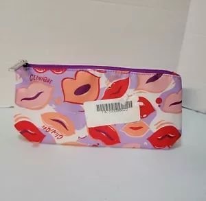 CLINIQUE BORSA COSMETICA "LABBRA" CON CERNIERA - 10" X 5" - Foto 1 di 3