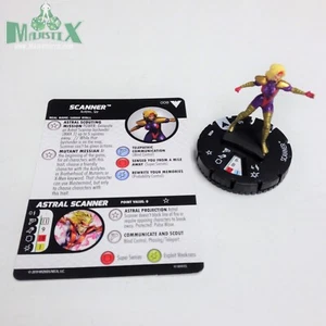 Heroclix X-Men: The Animated Series set Scanner #008 Common figure w/card! - Picture 1 of 1