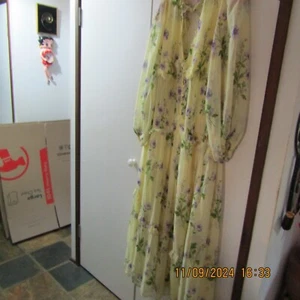 Stunning ASOS DESIGN Long Dress Fully Lined Size 14 NWT - Picture 1 of 13