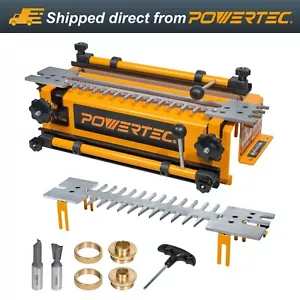 POWERTEC 12" Dovetail Jig with Templates, Router Bits & Guide Bushing (72069) - Picture 1 of 9