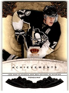 2010-11 Panini Crown Royale Regal Achievements Evgeni Malkin 325/499 #13
