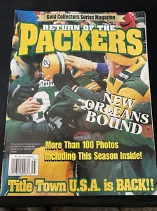 1997 Return Of The Packers Gold Collectors Series New Orleans Bound Green Bay - Bild 1 von 2