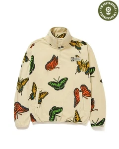 *NWT*Parks Project Butterflies Trail High Pile Fleece Pullover-Unsex Size Large - Picture 1 of 3
