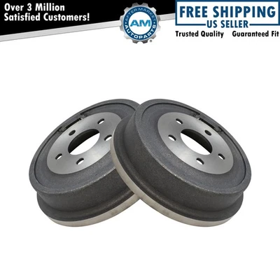 Brake Drum Rear LH Left RH Right Pair Set for Equinox Aztek Torrent Vue - Image 1 of 4