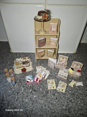 Dolls House Miniature Bumper Haberdashery Shop Set  See Description Handmade - Image 1 of 4