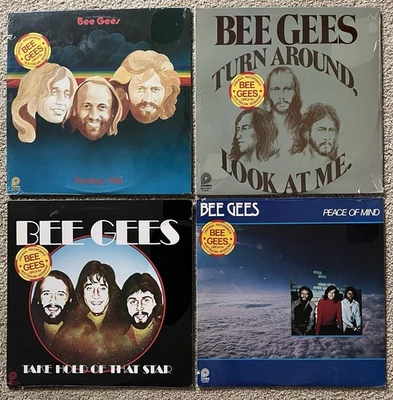 Sealed- BEE GEES - Peace of Mind MONDAYS RAIN Australian Sessions LP Lot x4 MINT - Image 1 of 4