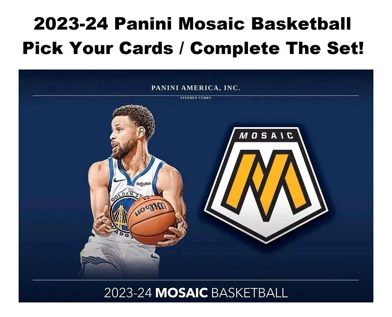 2023-24 Panini Mosaic Basketball - Base - Pick Your Card - Complete Your Set - Image 1 of 1