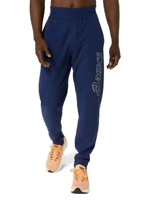 Asics 2031E189 Logo Sweatpant 404 Blue Expanse/Brich Training For Men, Size L - Image 1 of 4
