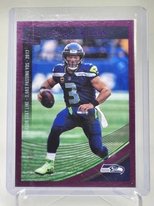2018 Donruss Season Stat Line Russell Wilson #/400 Seattle Seahawks #257 SN - Picture 1 of 2