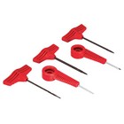 5PCE TWIST GIMLET BRADAWL SCREW AWL SET WOOD BORING PILOT HOLE MAKING HAND TOOLS