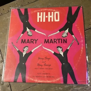 MARY MARTIN WITH TUTTI CAMARATA/HI-HO VG+/VG+ Outer Record Sleeve - Picture 1 of 4