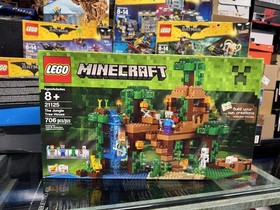 LEGO 21125 MINECRAFT The Jungle Tree House  Retired 706 Pieces - NEW Sealed
