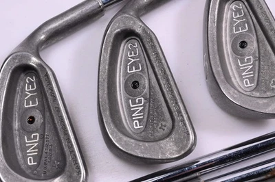 Ping Eye 2+ Irons / 3-PW+SW / Black Dot / Stiff Flex Ping JZ Shafts - Image 1 of 4