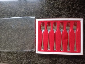 Fürst Besteck, 6 Kuchengabeln, OVP  - Bild 1 von 4