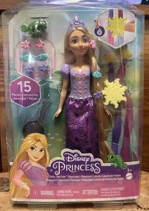 NEW! 2022 Mattel Disney Princess Fairy-Tale Hair Rapunzel Doll w/ Accessories - Picture 1 of 5