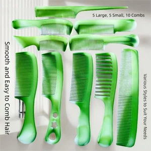 10Pcs Plastic Hairbrush Anti-static Hair Combs Durable Comb Hair Styling Tool - Picture 1 of 11