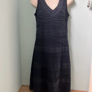John Rocha Ladies Navy Sleeveless Summer Dress Size 12 - Picture 1 of 9