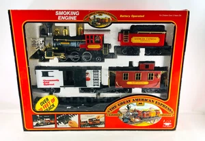 VTG New Bright The Great American Express No. 185 Keebler Elf Railroad Train Set - Picture 1 of 17