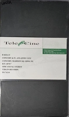R KELLY - CONCERT & IV, ATLANTIC CITY... (PROMO, BIG Betacam SP,PAL,Stereo) - Bild 1 von 2