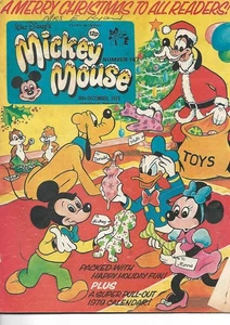 Vintage Mickey Mouse Comic Book #167 1978 Disney's Rare Magazine VG Condition - Bild 1 von 3