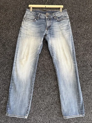 Jeans para hombre Buffalo David Bitton🌿Ceniza ajustados 32x30 lavado medio-oscuro denim elástico*449 Foto 1 de 4