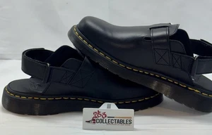 Herren Dr. Martens Jorge II Leder Slingback Pantoletten 30868001 Schwarz Brando Größe 12 - Bild 1 von 5