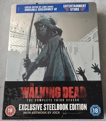 The Walking Dead Season 3 Third Blu-ray Steelbook (Zavvi) [UK] - JOCK - ENT Excl - image 1 of 4