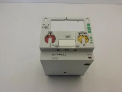 MOELLER ZM-4-PKZ2 PROTECTOR MOTOR TRIP BLOCK 2.4-4A 35-55 A MAGNÉTICO NNB Foto 1 de 4