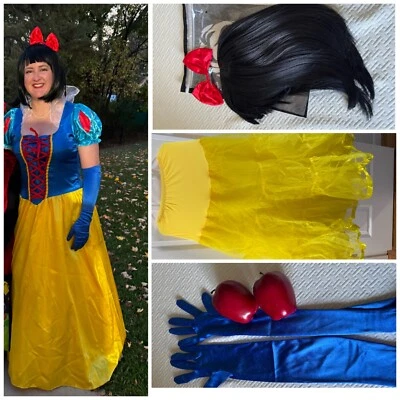  Disfraz Blancanieves Conjunto Completo Foto 1 de 4
