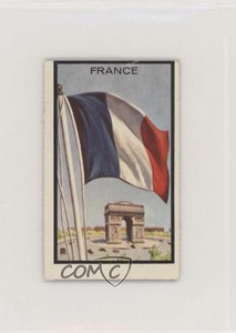 1963 Topps Midgee Flags France #29 2p6