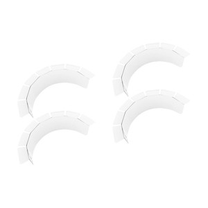  4 Pcs Toilet Splash Guard Urine Deflector Diverter Shield Urinal