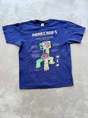 Vintage Minecraft Creeper Tshirt - Image 1 of 4