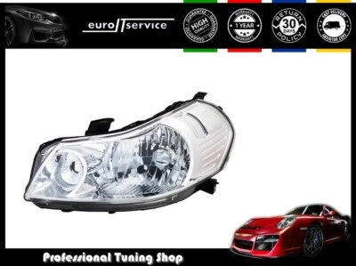 HEADLIGHT LEFT VP1474L For Suzuki SX4 2006 2007 2008 2009 2010 2011- CHROME - Image 1 of 2