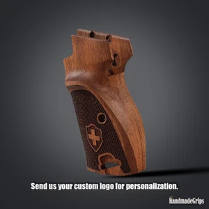 Empuñadura de nogal KSD personalizable compatible con SIG P210-1/P210-5/P210-6/DK M49 - Imagen 1 de 4